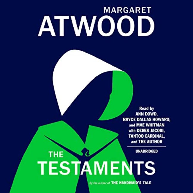 The Testaments cover